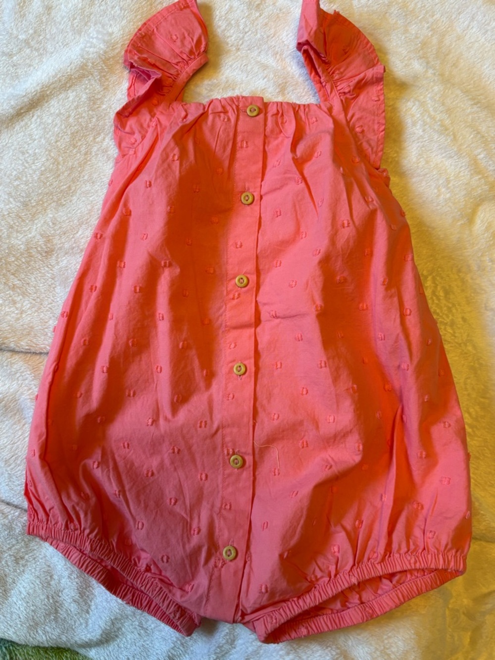 Pink Cotton romper